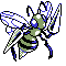 #015 Beedrill sprite Cristal Shiny