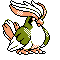 #018 Pidgeot sprite Cristal Shiny