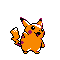 #025 Pikachu sprite Cristal Shiny