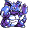 #034 Nidoking sprite Cristal Shiny
