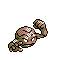 #074 Geodude sprite Cristal Shiny