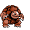 #076 Golem sprite Cristal Shiny