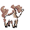#077 Ponyta sprite Cristal Shiny