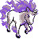 #078 Rapidash sprite Cristal Shiny