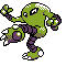#106 Hitmonlee sprite Cristal Shiny