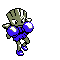 #107 Hitmonchan sprite Cristal Shiny