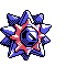 #121 Starmie sprite Cristal Shiny