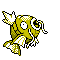 #129 Magikarp sprite Cristal Shiny