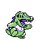 #158 Totodile sprite Cristal Shiny