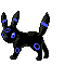 #197 Umbreon sprite Cristal Shiny