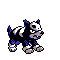 #228 Houndour sprite Cristal Shiny