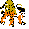 #243 Raikou sprite Cristal Shiny