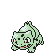 #001 Bulbasaur sprite Oro