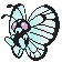 #012 Butterfree sprite Oro