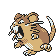 #020 Raticate sprite Oro