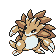 #028 Sandslash sprite Oro