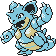 #031 Nidoqueen sprite Oro