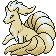 #038 Ninetales sprite Oro