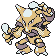 #065 Alakazam sprite Oro