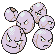 #102 Exeggcute sprite Oro