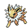 #135 Jolteon sprite Oro
