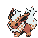 #136 Flareon sprite Oro