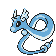 #148 Dragonair sprite Oro