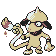 #235 Smeargle sprite Oro