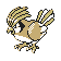 #017 Pidgeotto sprite Oro Shiny
