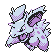 #033 Nidorino sprite Oro Shiny