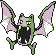 #042 Golbat sprite Oro Shiny