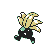 #043 Oddish sprite Oro Shiny