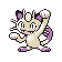 #052 Meowth sprite Oro Shiny