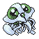 #073 Tentacruel sprite Oro Shiny