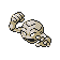 #074 Geodude sprite Oro Shiny