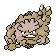 #075 Graveler sprite Oro Shiny