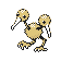 #084 Doduo sprite Oro Shiny