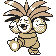 #103 Exeggutor sprite Oro Shiny