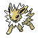 #135 Jolteon sprite Oro Shiny