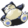 #143 Snorlax sprite Oro Shiny