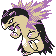 #157 Typhlosion sprite Oro Shiny
