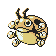 #165 Ledyba sprite Oro Shiny
