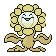 #192 Sunflora sprite Oro Shiny