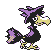 #198 Murkrow sprite Oro Shiny