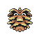 #204 Pineco sprite Oro Shiny