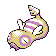 #206 Dunsparce sprite Oro Shiny