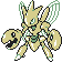 #212 Scizor sprite Oro Shiny