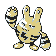 #239 Elekid sprite Oro Shiny