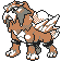 #244 Entei sprite Oro Shiny