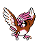 #017 Pidgeotto sprite Plata